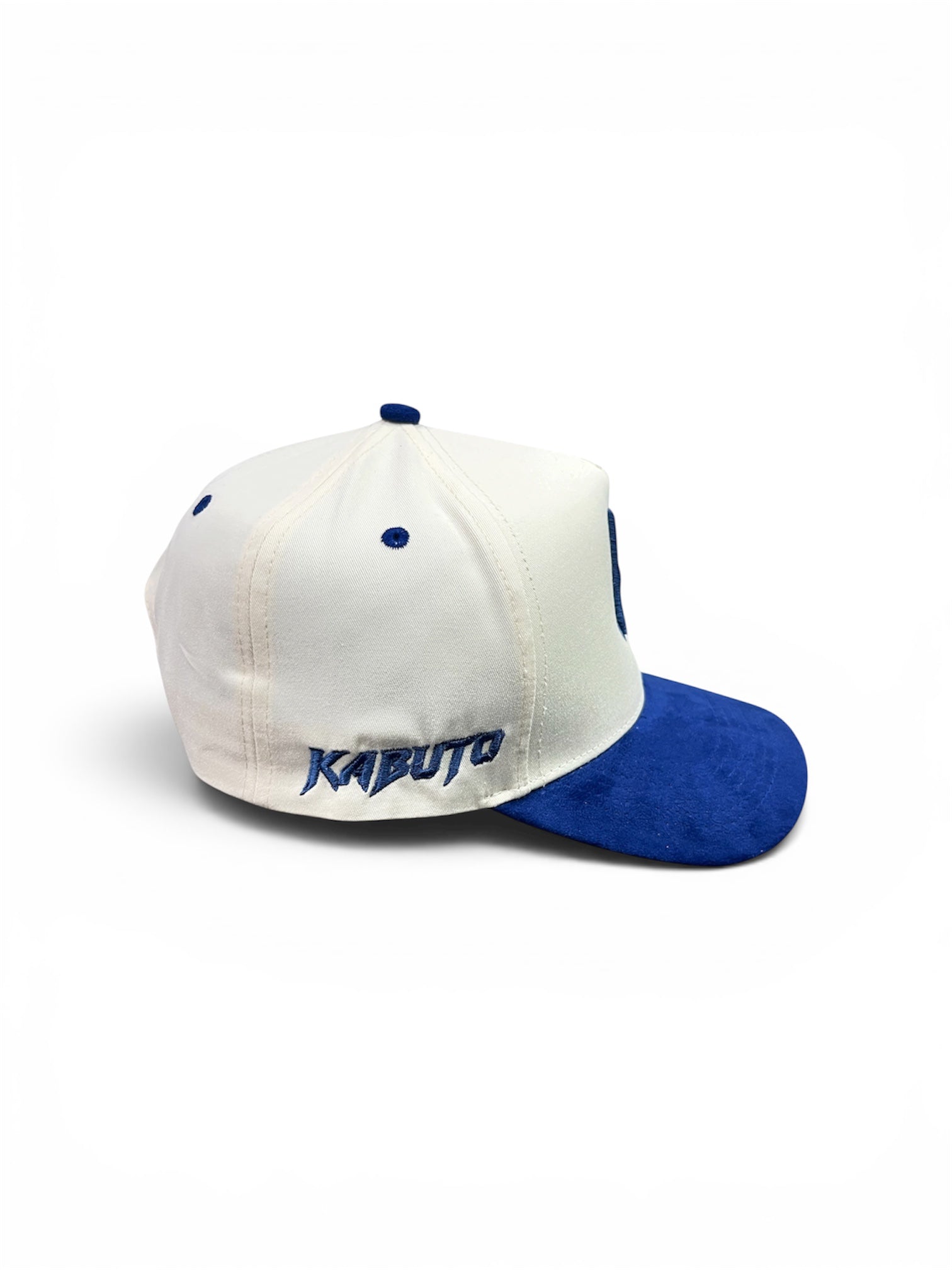 Kabuto Hats – Tu Bendición Cream Blue Edition